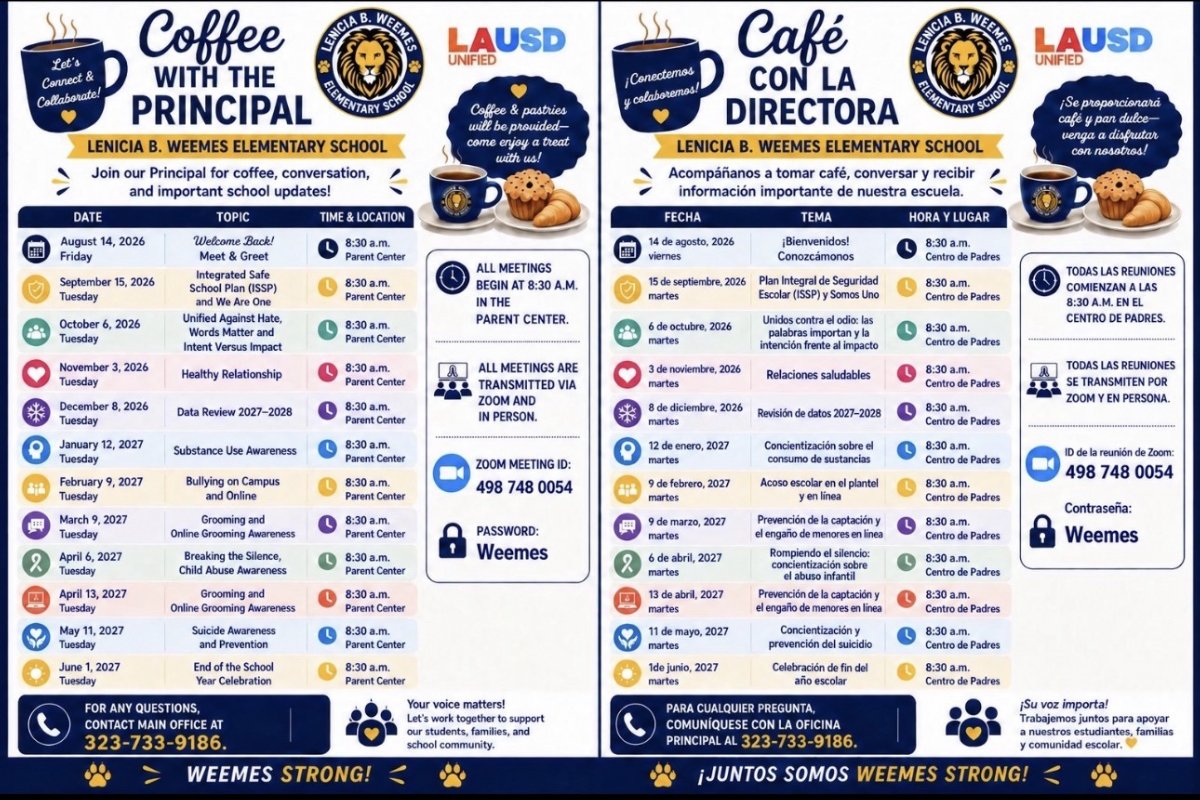 Coffee With Principal 